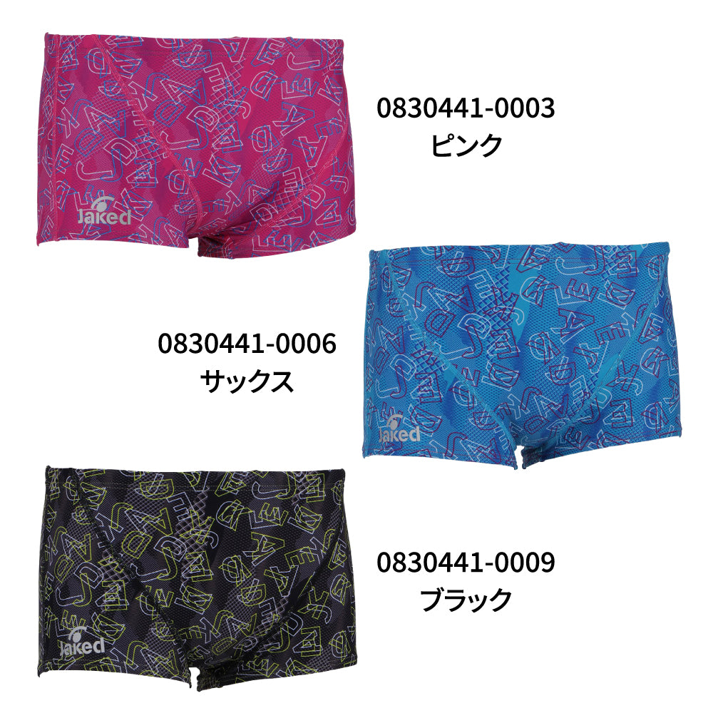 【Jaked（ジャケッド）】競泳水着 練習用 J-FORTEX トレーニング水着 メンズ  ショートスパッツ 0830441