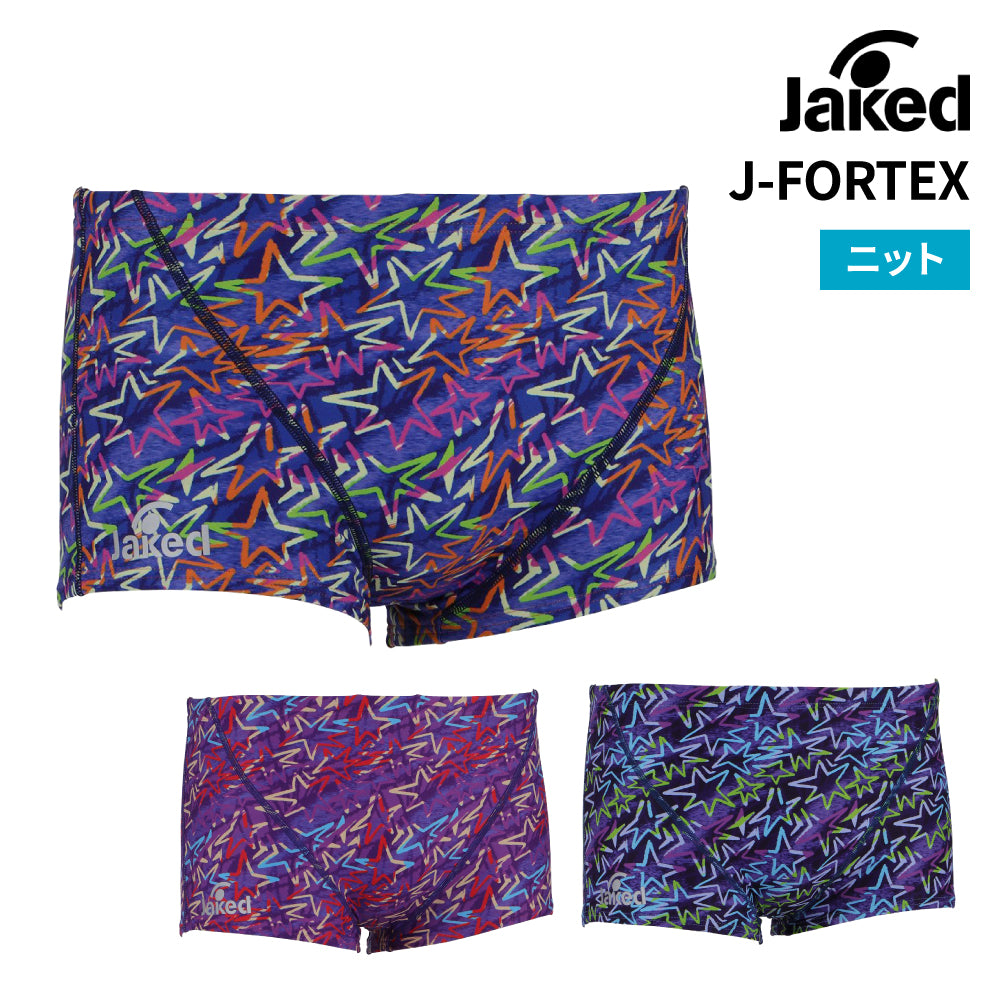 【Jaked（ジャケッド）】競泳水着 練習用 J-FORTEX トレーニング水着  メンズ  ショートスパッツ 0830444