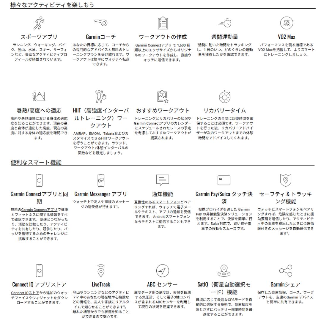 腕時計 Instinct E 40mm タフネスGPSウォッチ 010-02932-12 防水 黒