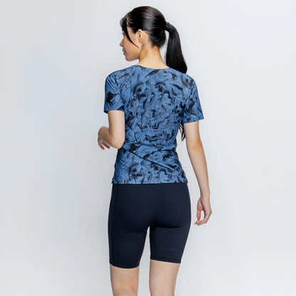 ナイキ フィットネス水着 レディース 半袖 セパレート ジップ付き NIKE 2993158