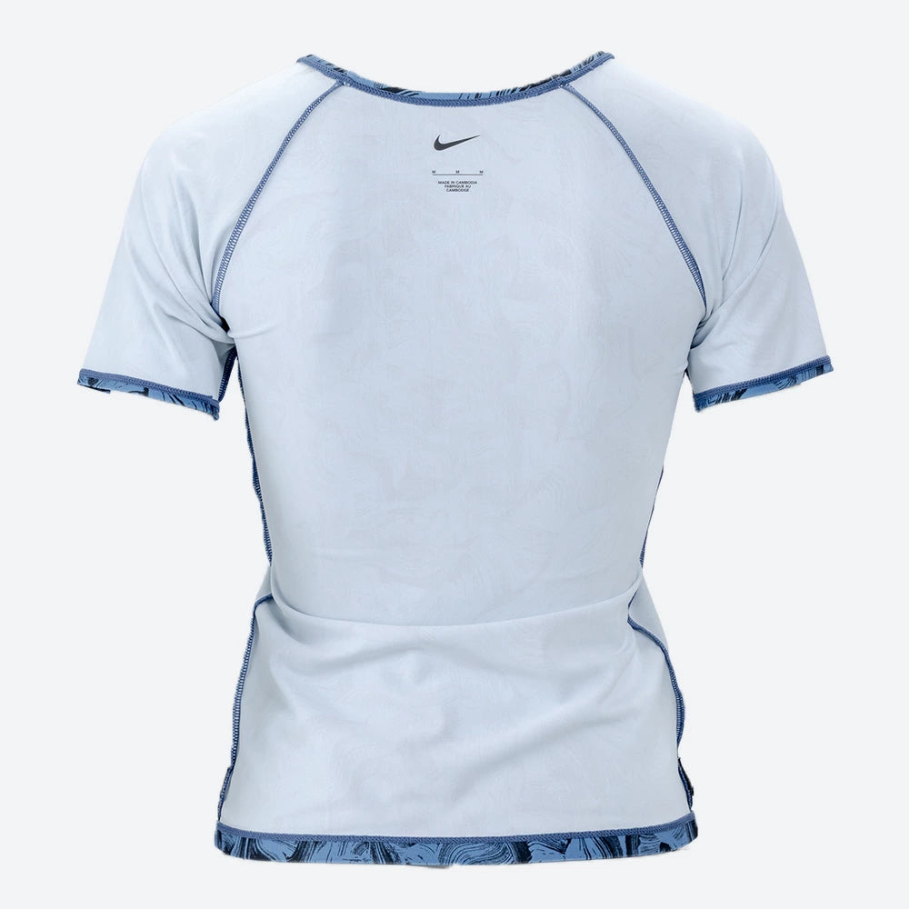 ナイキ フィットネス水着 レディース 半袖 セパレート ジップ付き NIKE 2993158