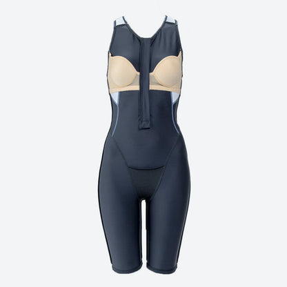 ナイキ フィットネス水着 レディース NIKE　ジップ付き レッグスーツ 2993161