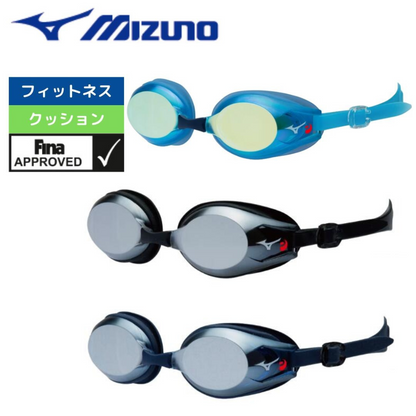 【MIZUNO（ミズノ）】ゴーグル クッション ミラーレンズ N3JE6021