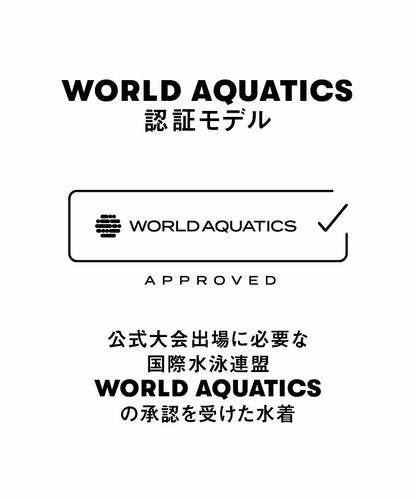 【arena（アリーナ）】レディース 競泳水着 レーシング水着 WA承認 AQUA ADVANCED（アクアアドバンスド） ハーフレッグ AS4FRC20W