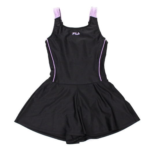 キュロパンAライン  スクール水着 女の子 ガールズ ワンピース