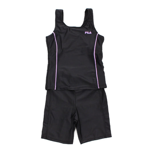 【FILA（フィラ）】ジュニア 女子 ガールズ スクール水着 めくれ防止 タンキニ  セパレート 125686