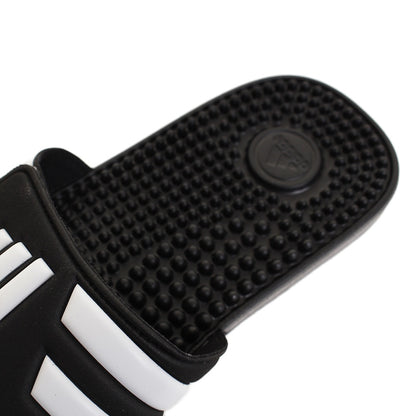 サンダル ぺたんこ シャワーサンダル ADISSAGE F35580 ブラック 黒