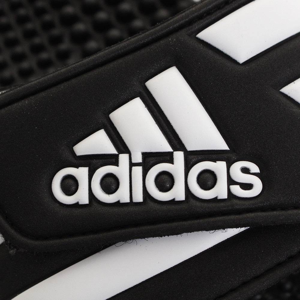 サンダル ぺたんこ シャワーサンダル ADISSAGE F35580 ブラック 黒