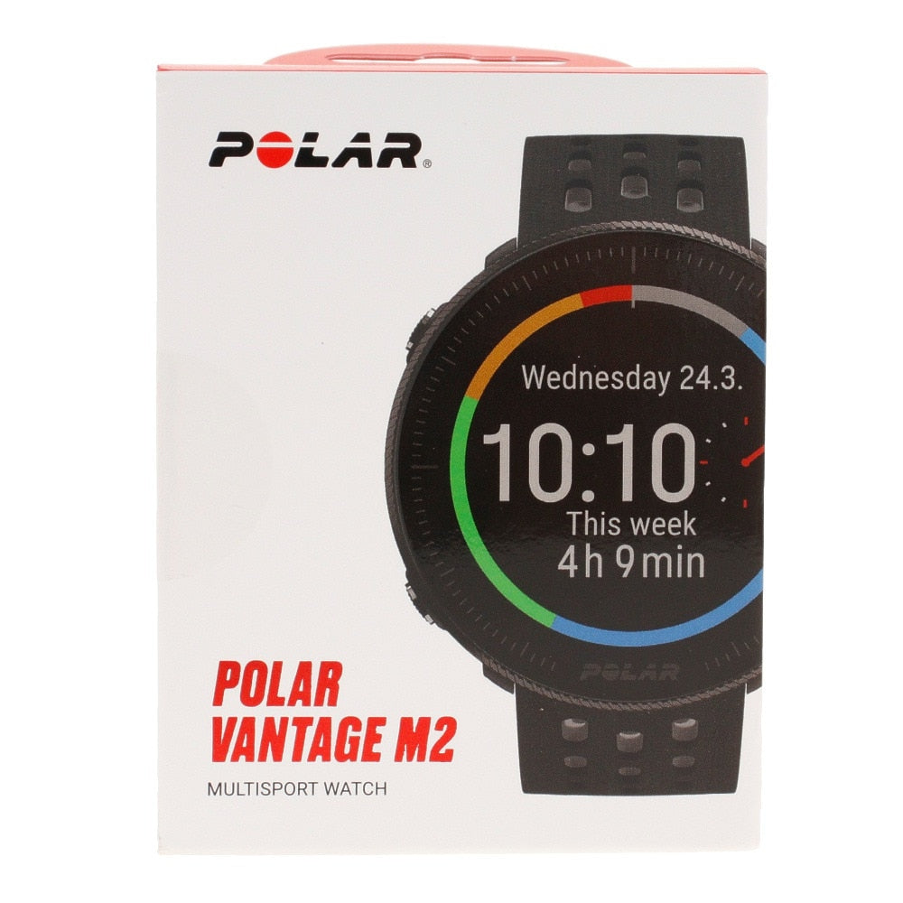 POLAR ポラール】スマートウォッチ 時計 VANTAGE M2 ブラックグレー 90085160 – Suijin