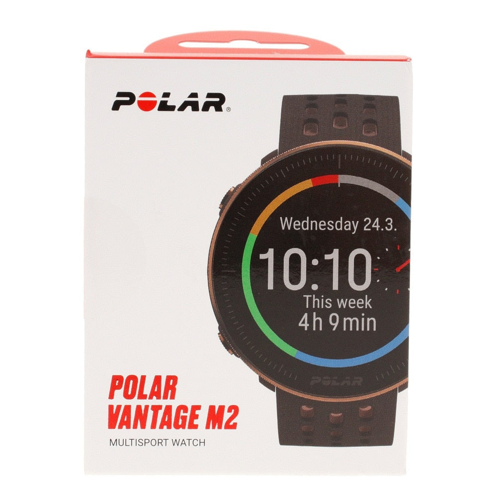 【POLAR ポラール】スマートウォッチ 時計 VANTAGE M2 カッパーブラウン 90085163