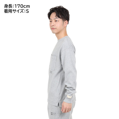 長袖Tシャツ メンズ 1000 レギュラーフィット AMT25023HGR