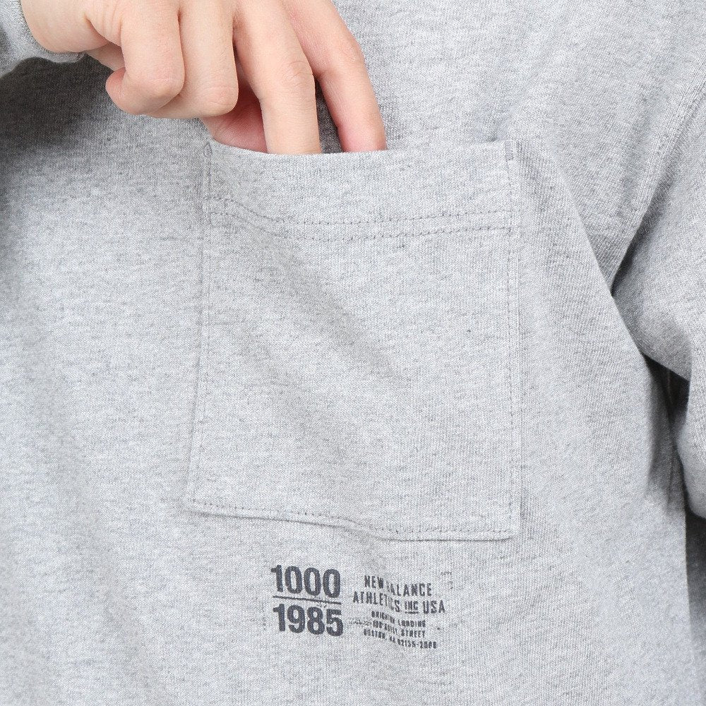 長袖Tシャツ メンズ 1000 レギュラーフィット AMT25023HGR