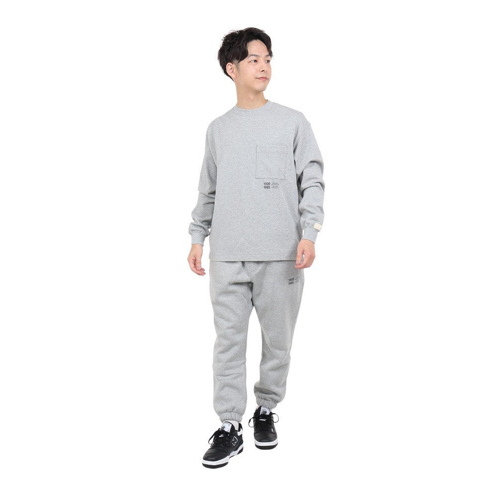 長袖Tシャツ メンズ 1000 レギュラーフィット AMT25023HGR
