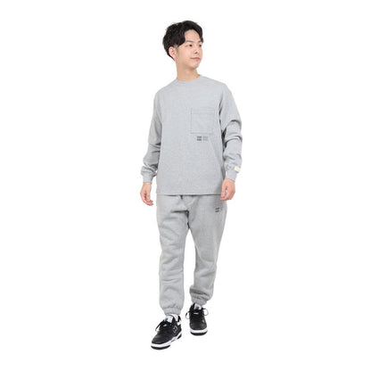 長袖Tシャツ メンズ 1000 レギュラーフィット AMT25023HGR