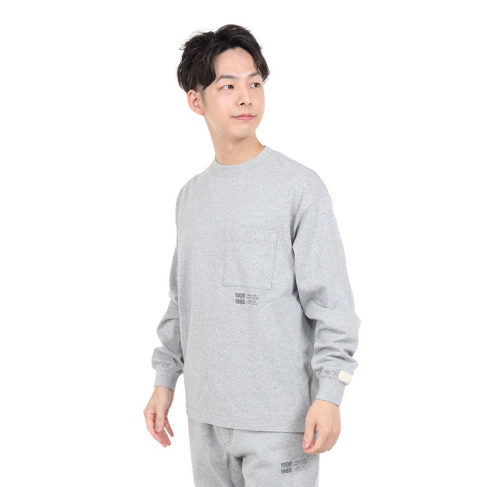 長袖Tシャツ メンズ 1000 レギュラーフィット AMT25023HGR