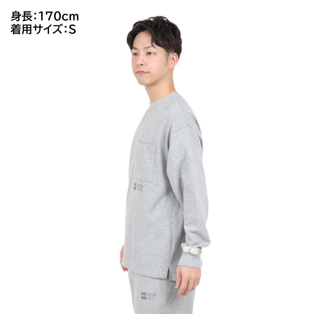 長袖Tシャツ メンズ 1000 オーバーサイズフィット AMT25024HGR