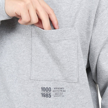 長袖Tシャツ メンズ 1000 オーバーサイズフィット AMT25024HGR