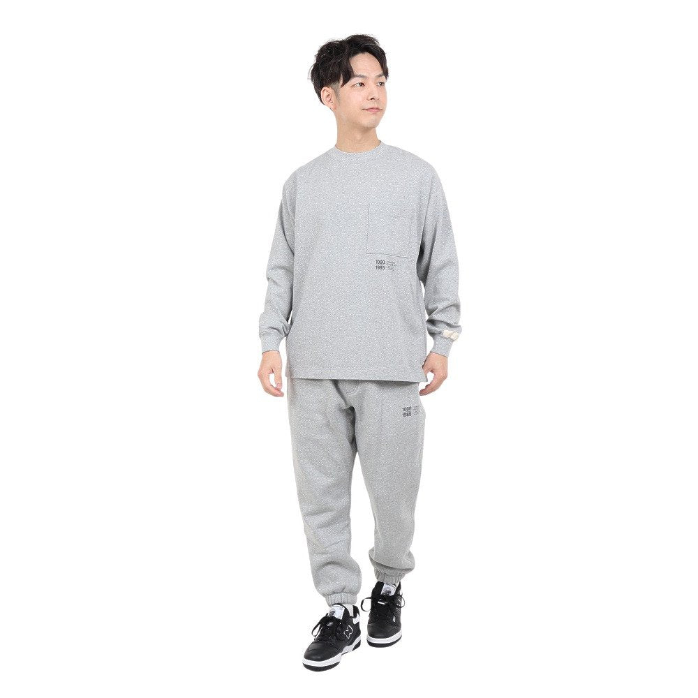 長袖Tシャツ メンズ 1000 オーバーサイズフィット AMT25024HGR
