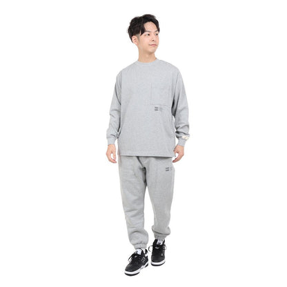 長袖Tシャツ メンズ 1000 オーバーサイズフィット AMT25024HGR