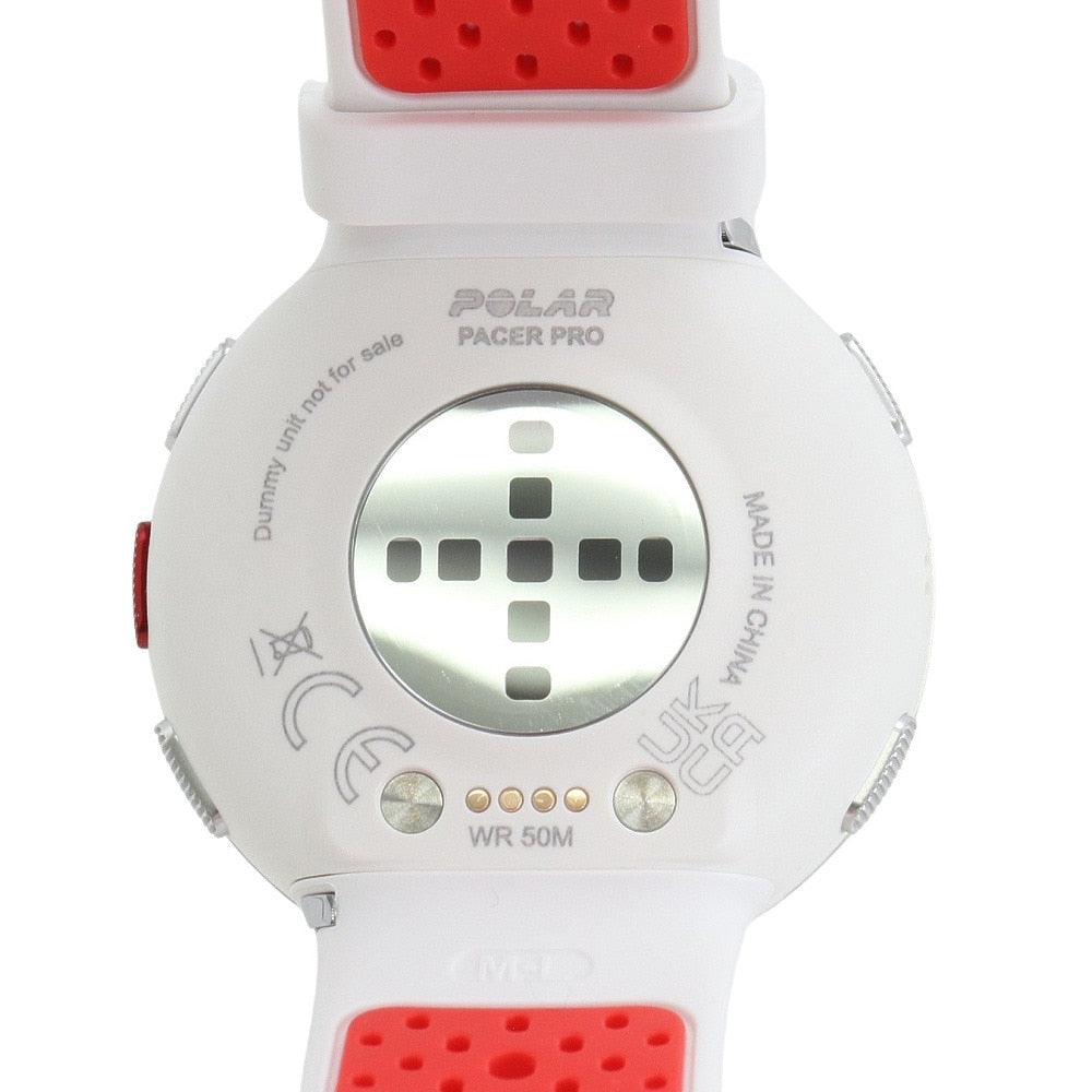 【POLAR ポラール】スマートウォッチ 時計 PACER PRO ホワイトレッドSーL 900102180
