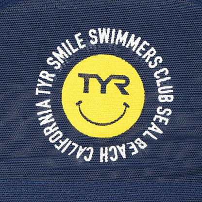 水泳 メッシュキャップ SMILE LCMM-48　（TYR ティア）