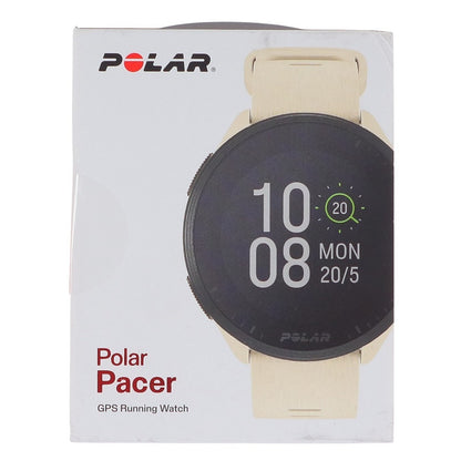 【POLAR ポラール】スマートウォッチ 時計  PACER ミルキーホワイトS-L 900102175