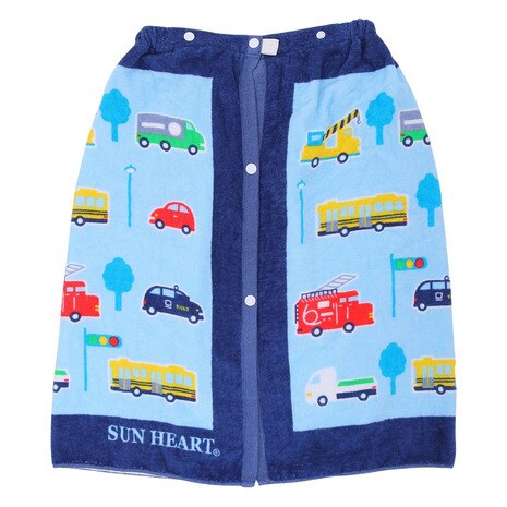 【丸眞】ラップタオル サンハート エンジョイドライビング 巻きタオル 60cm丈 0625013200