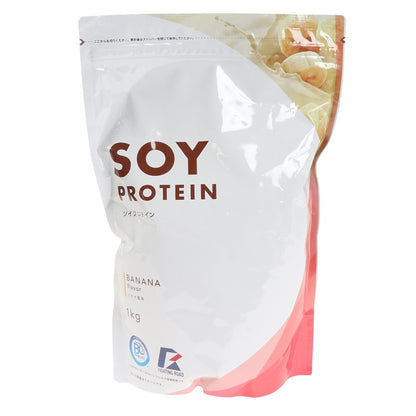 SOY プロテイン バナナ風味 1kg ソイプロテイン BCAA グルタミン 乳酸菌