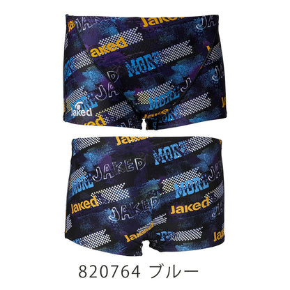 【Jaked （ジャケッド）】メンズ 競泳水着 トレーニング水着 練習用水着 ショートスパッツ  J-FORTEX（ジェイ・フォルテックス） 820764