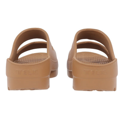 【TELIC テリック】スポーツサンダル W-STRAP Camel キャメル 339542 シャワーサンダル 厚底 アーチサポート ロッカーボトム