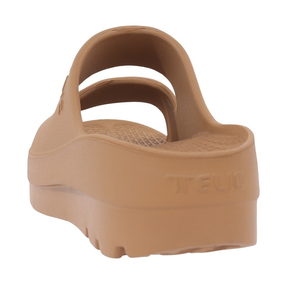 【TELIC テリック】スポーツサンダル W-STRAP Camel キャメル 339542 シャワーサンダル 厚底 アーチサポート ロッカーボトム