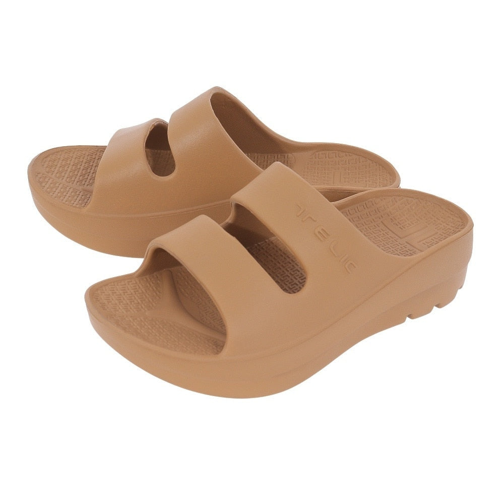 【TELIC テリック】スポーツサンダル W-STRAP Camel キャメル 339542 シャワーサンダル 厚底 アーチサポート ロッカーボトム