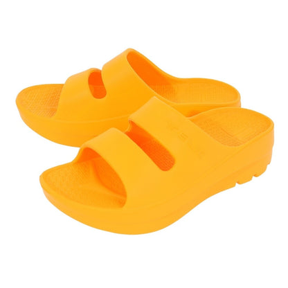 【TELIC テリック】スポーツサンダル W-STRAP Mango マンゴー イエロー 339559 シャワーサンダル 厚底 アーチサポート ロッカーボトム