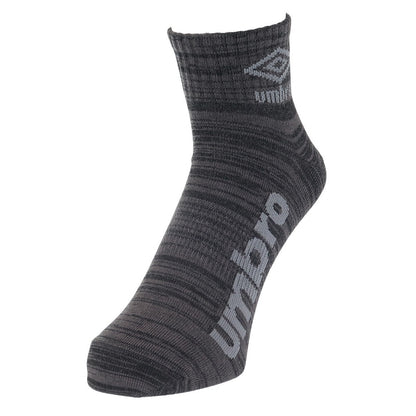 【アンブロ】3足組ショートソックス UUAVJB03 MBNG