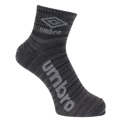 【アンブロ】3足組ショートソックス UUAVJB03 MBNG