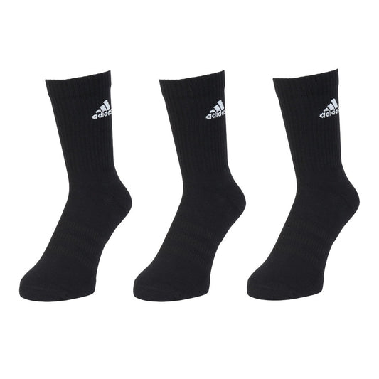【アディダス adidas】クッション クルーソックス 3足組 EBB96-IC1310