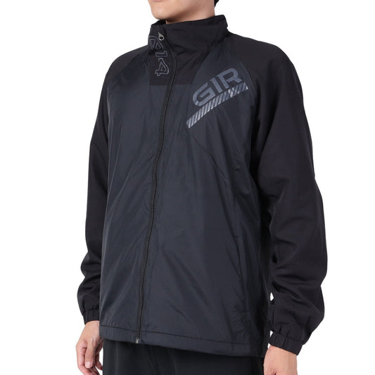 ヒートクロス brushed ウィンドブレーカージャケット WB3F0009-TR854-GRTJ BLK