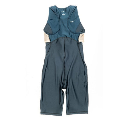 フィットネス水着  ハーフジップ レッグスーツ 【NIKE(ナイキ)-水着 22993108】SS24