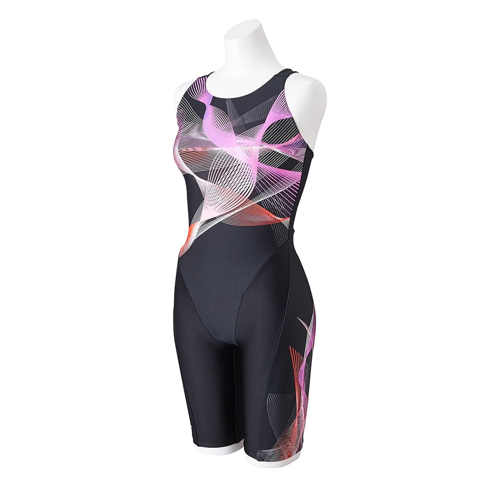 【MIZUNO（ミズノ）】レディース フィットネス水着 STROKEONE（ストロークワン） オールインワン  N2JGB30494