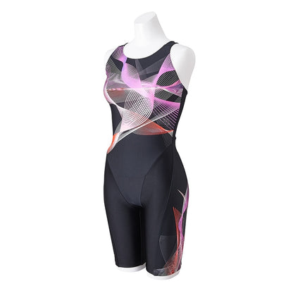 【MIZUNO（ミズノ）】レディース フィットネス水着 STROKEONE（ストロークワン） オールインワン  N2JGB30494