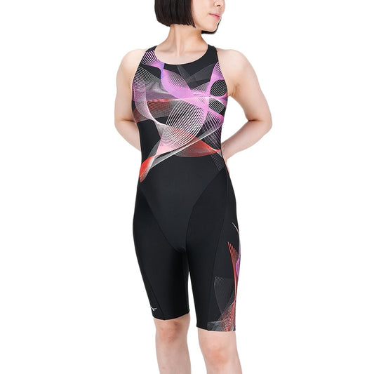 【MIZUNO（ミズノ）】レディース フィットネス水着 STROKEONE（ストロークワン） オールインワン  N2JGB30494