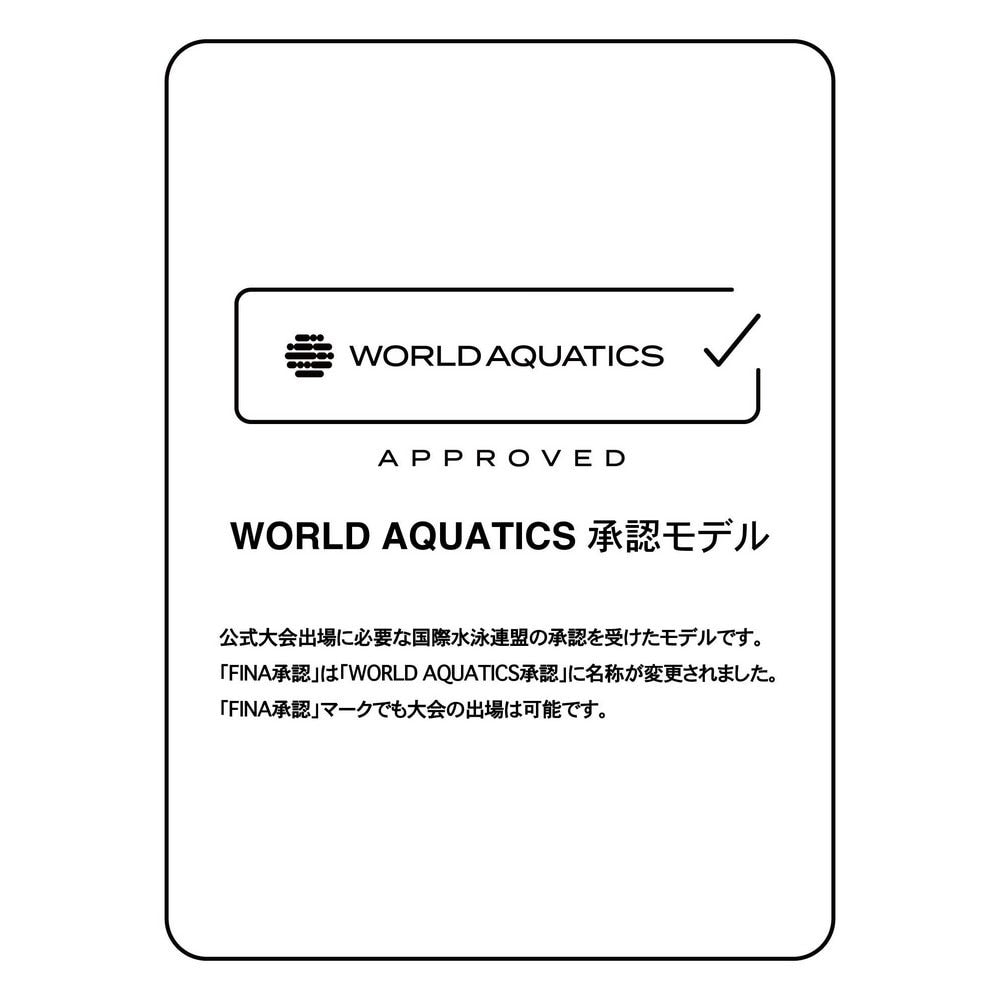 【Speedo（スピード）】レディース 競泳水着 レーシング水着 WA承認 FLEX Σ χ（フレックス・シグマ・カイ）ハーフレッグ SCW12404F