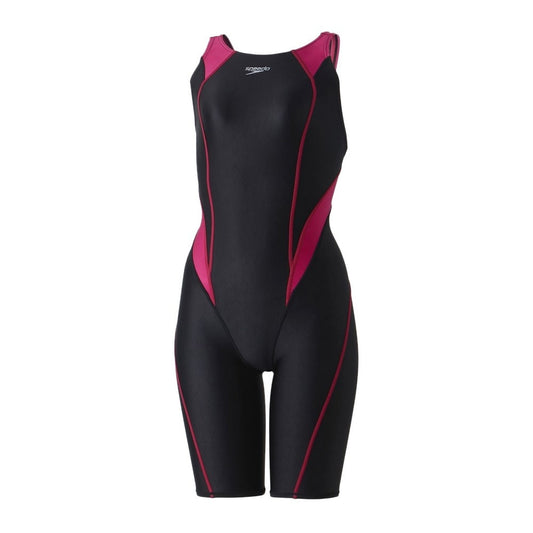 【Speedo（スピード）】レディース 競泳水着 レーシング水着 WA承認 FLEX Σ χ（フレックス・シグマ・カイ）ハーフレッグ SCW12404F