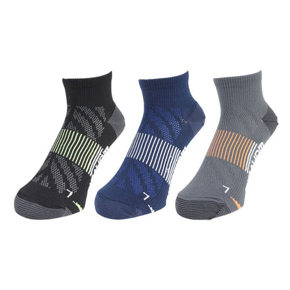 ストロングアンクルソックス 3足組 CGYNVYBLK SK4S0194-WA894-GRYW