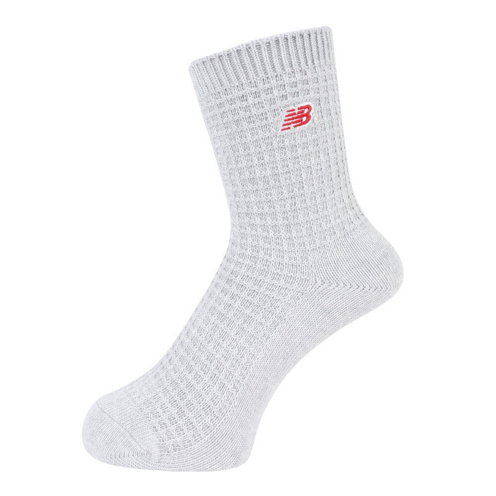 ワッフルニット アンクル 2足組 ソックス LAS42132AS1