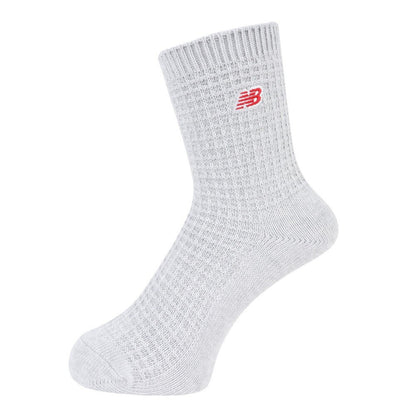 ワッフルニット アンクル 2足組 ソックス LAS42132AS1