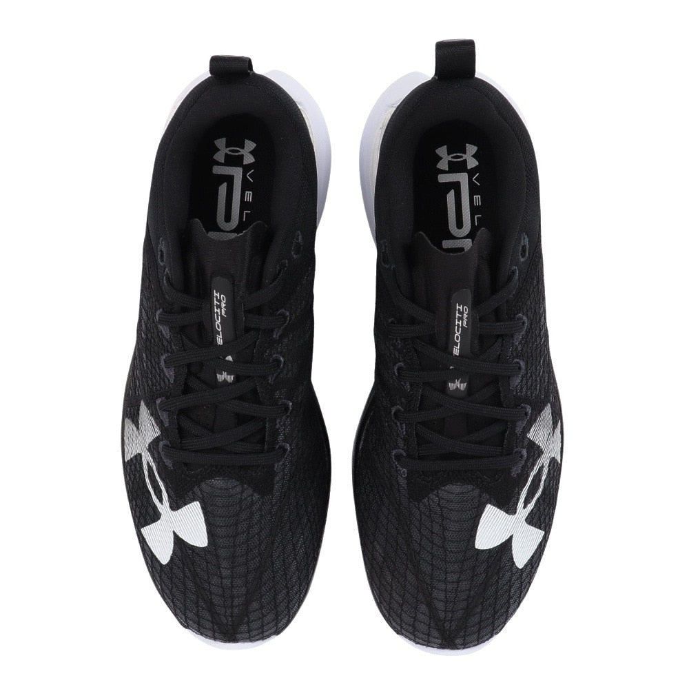 【（UNDER ARMOUR（アンダーアーマー）】ランニングシューズ ベロシティプロ スニーカー  ブラック 3027560