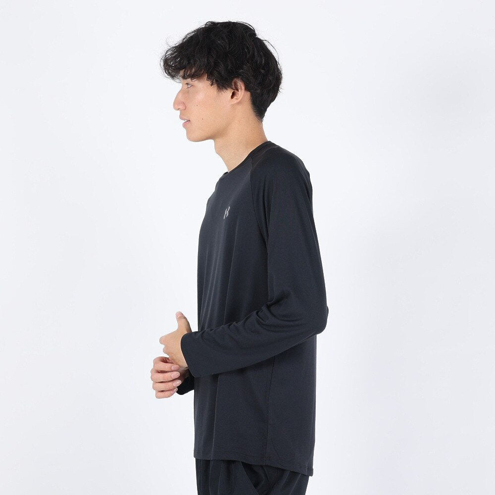 長袖Tシャツ ヒートギア(夏向け) メンズ テック2.0 ロングスリーブ 1358562 BLK/GPH AT