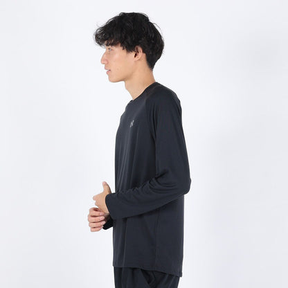 長袖Tシャツ ヒートギア(夏向け) メンズ テック2.0 ロングスリーブ 1358562 BLK/GPH AT
