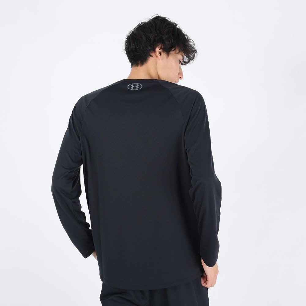 長袖Tシャツ ヒートギア(夏向け) メンズ テック2.0 ロングスリーブ 1358562 BLK/GPH AT
